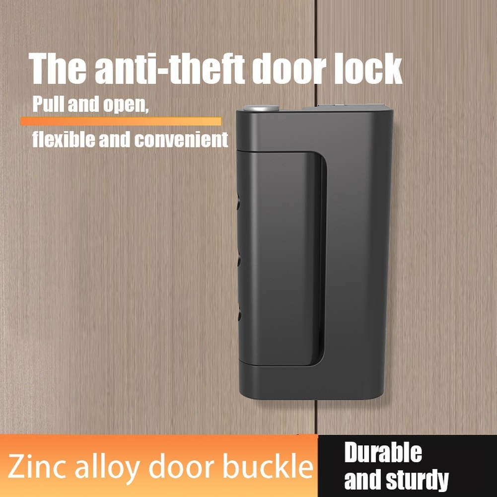Home Security Door - Cerradura antirrobo de aleación de zinc