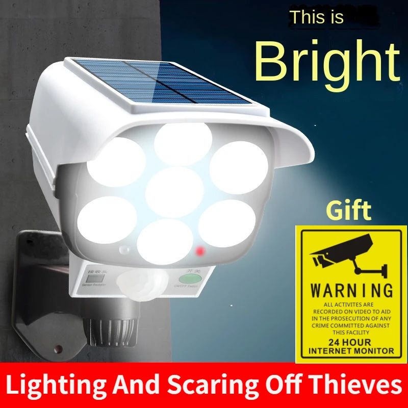 Home Security Packages - Luz Solar para exteriores, Sensor de