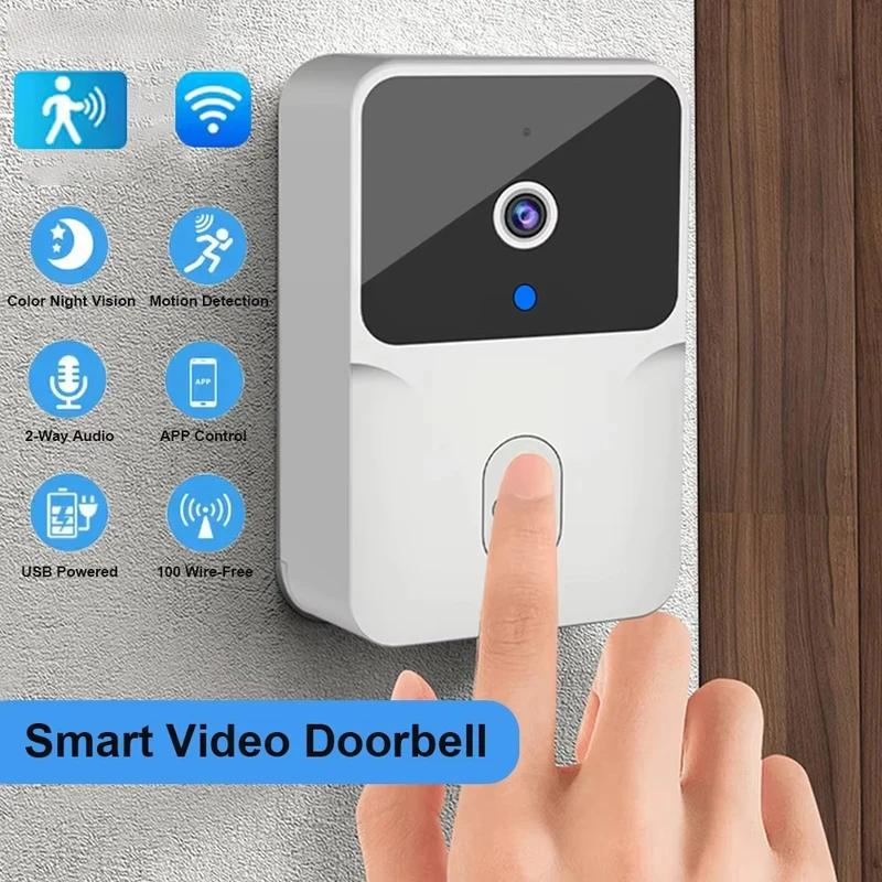 Home Security Packages - Videoportero WiFi Inteligente para el Hogar,