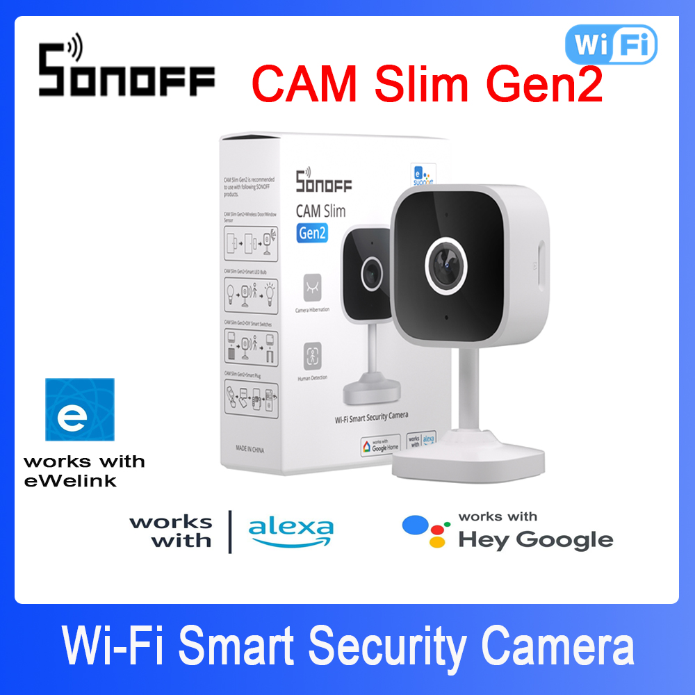 Home Security Packages - SONOFF CAM Slim Gen2 WiFi cámara