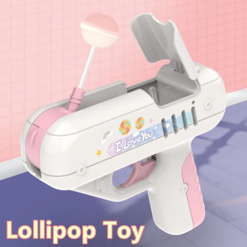 Home Security Gun - Soporte de Piruleta de pistola sorpresa