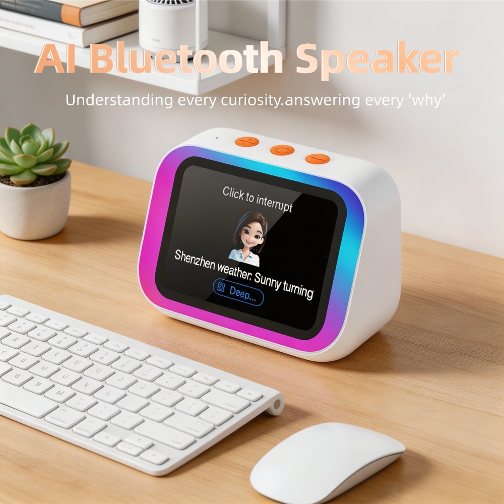 Home Security Ai - Altavoz Bluetooth con IA 5.4, Asistente