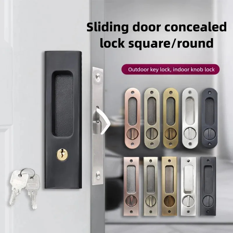 Home Security Door - Cerradura de puerta corredera, cerradura de