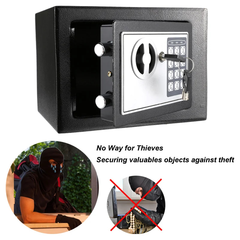 Caja de seguridad con cerradur - Home Security Packages reseña y precio