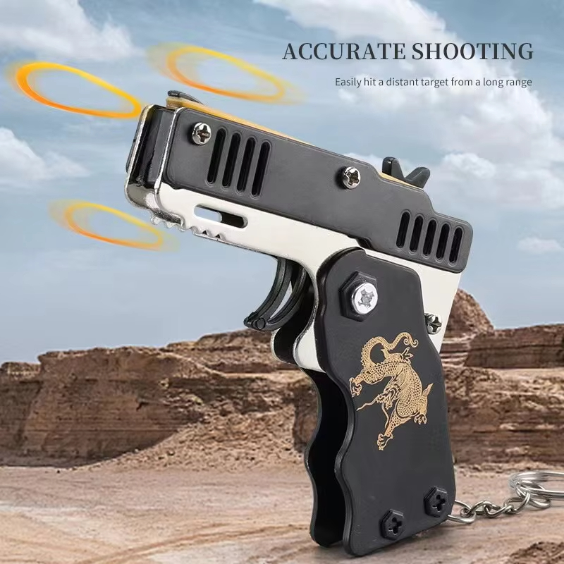 Mini Pistola de Gomas Elástica - Home Security Gun reseña y precio
