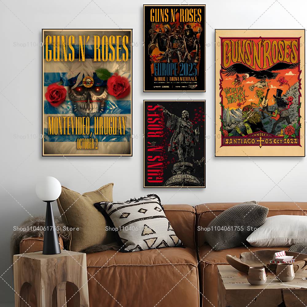Póster de la banda de rock G-G - Home Security Gun reseña y precio