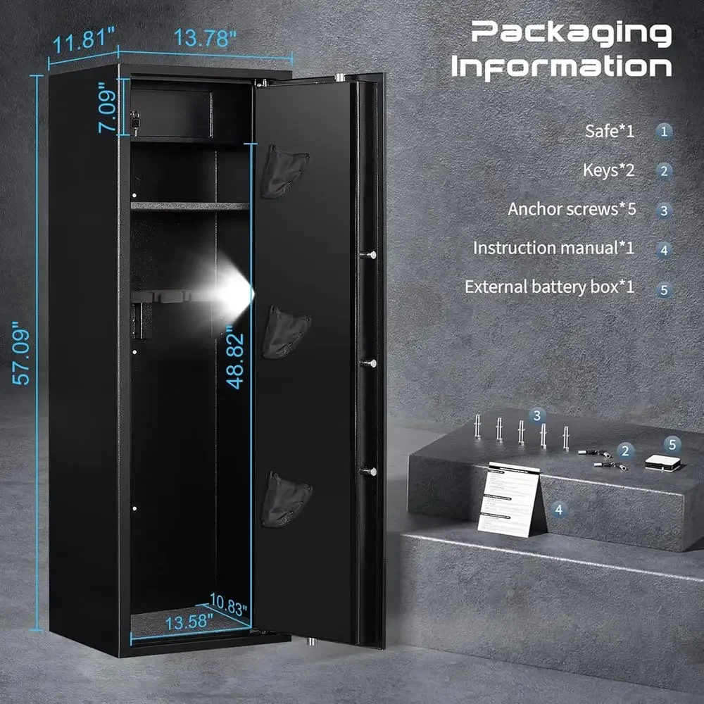 Caja Fuerte Biométrica, Gabine - Home Security Gun reseña y precio