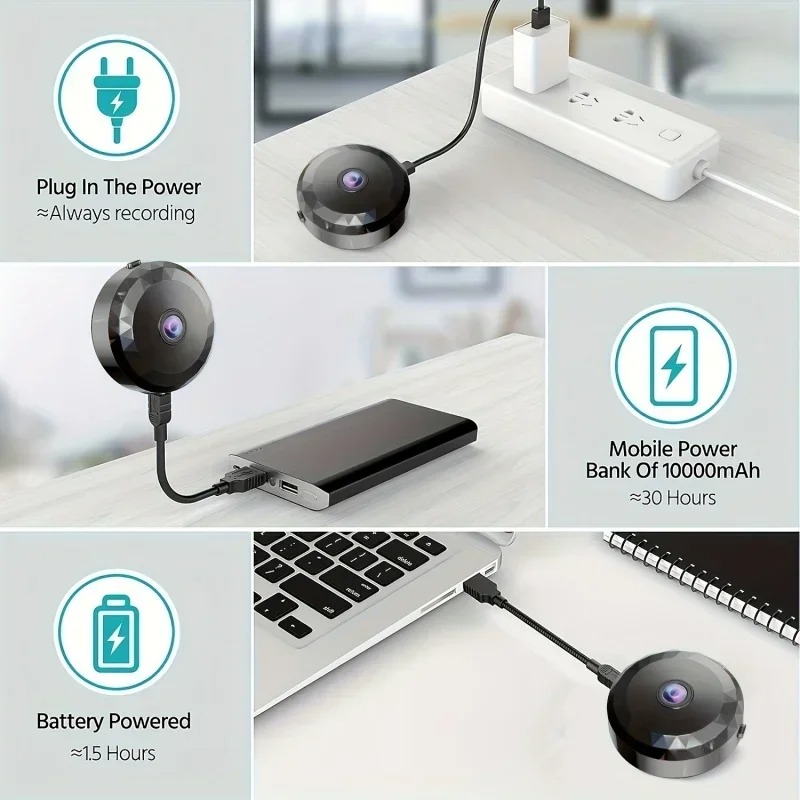 Mini Cámara WiFi 4K, Cámara de - Home Security Ai reseña y precio