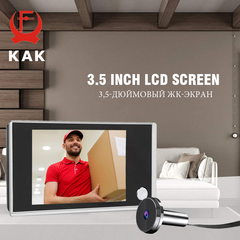 KAK-cámara de mirilla de puert - Peephole Camera Viewer reseña y precio
