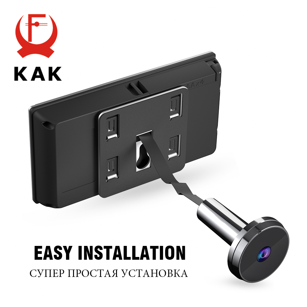 KAK-cámara de mirilla de puert - Peephole Camera Viewer reseña y precio