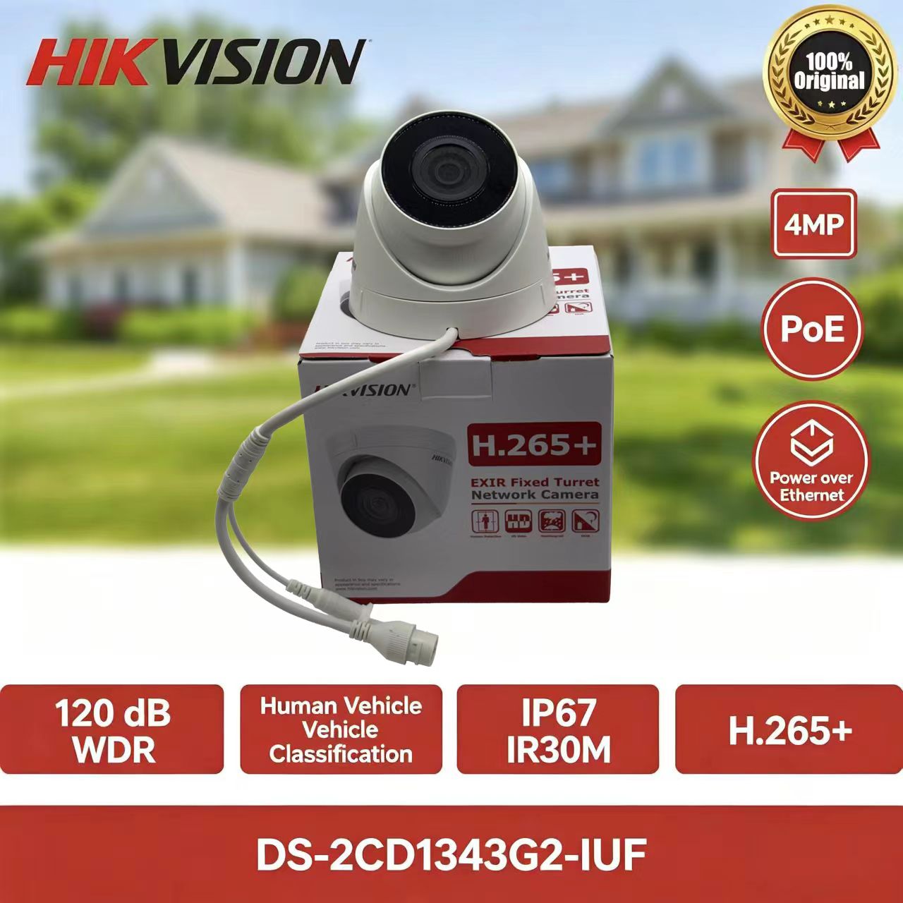 Cámara IP tipo torreta Hikvisi - Home Security Hikvision reseña y precio