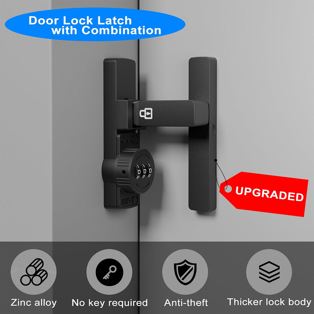 Cerradura de puerta de Granero - Home Security Door reseña y precio