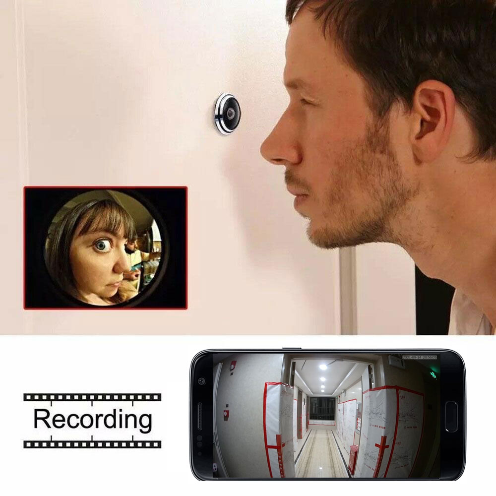 Nuevo Mirilla Digital Tuya 5G  - Peephole Camera Viewer reseña y precio