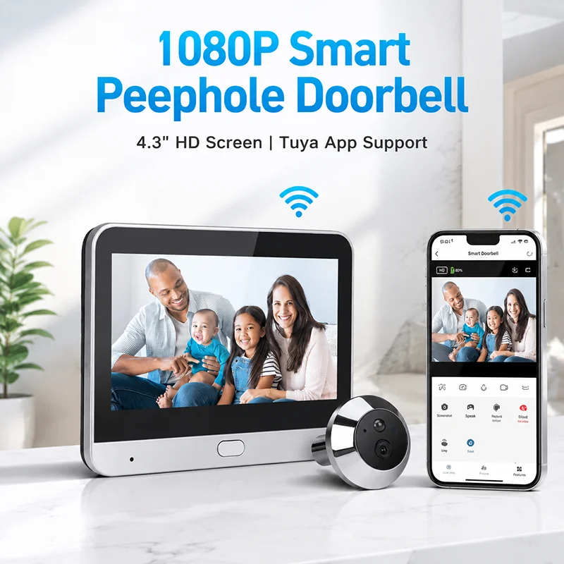 Cámara de Mirilla Digital Inte - Peephole Camera Viewer reseña y precio