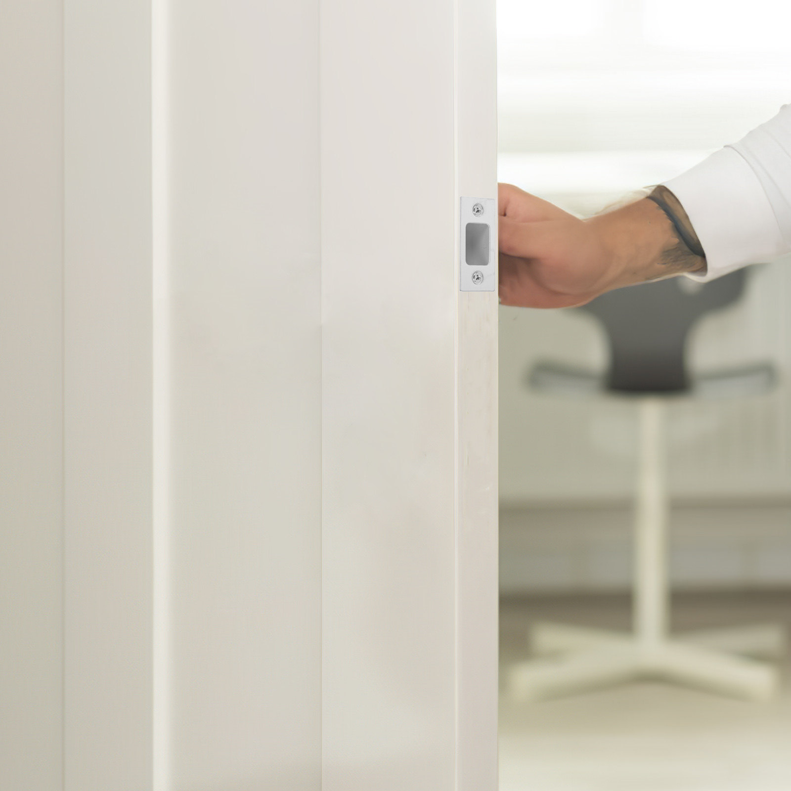 4 piezas de placa de refuerzo  - Home Security Door reseña y precio