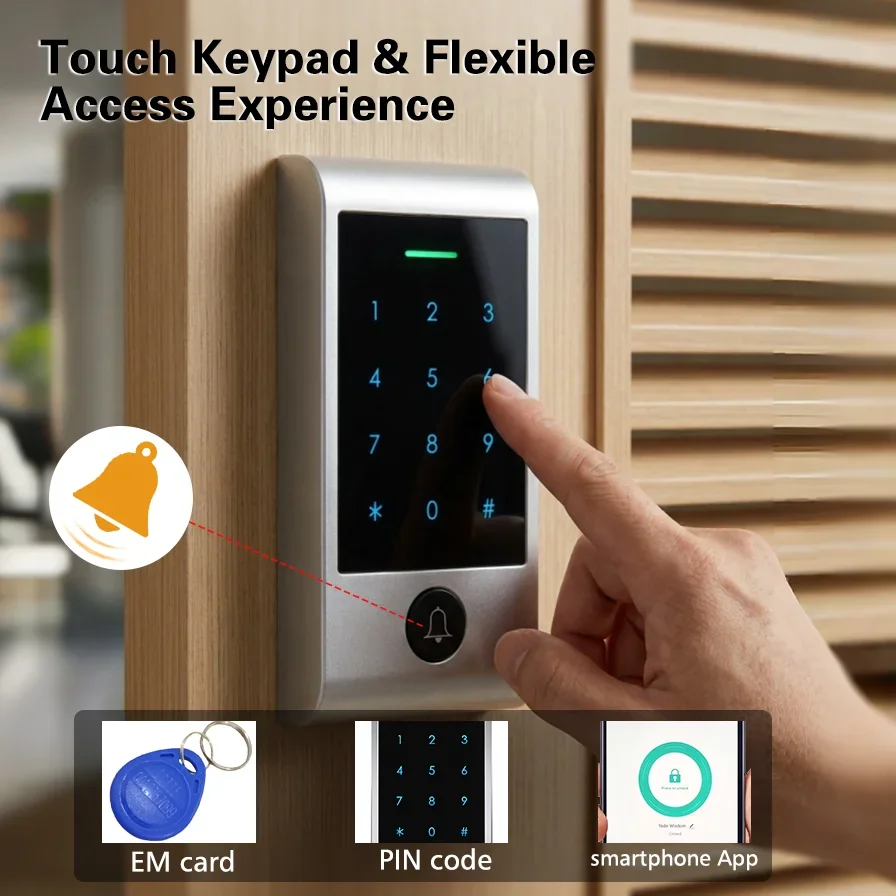 Sistema de Control de Acceso c - Home Security Door reseña y precio