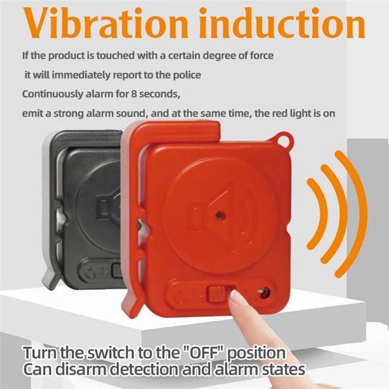 Sensores de Alarma de Vibració - Home Security Door reseña y precio