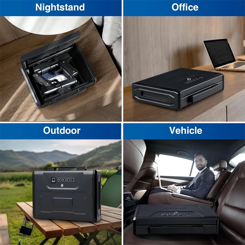 Caja Fuerte para Pistola, Caja - Home Security Gun reseña y precio