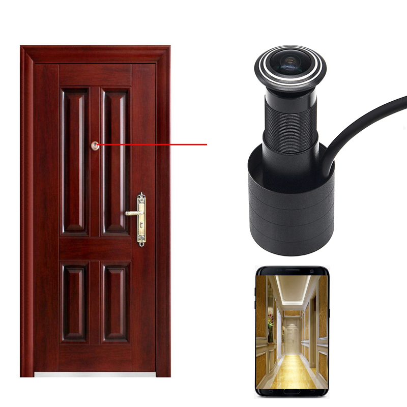Minicámara Ip Poe con detecció - Peephole Camera Viewer reseña y precio