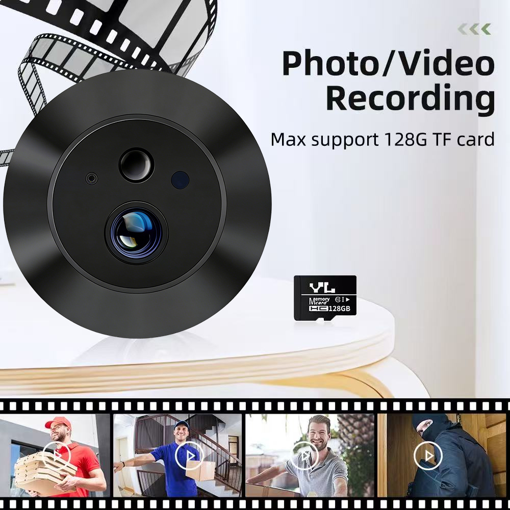 Mirilla Digital Inteligente Wi - Peephole Camera Viewer reseña y precio