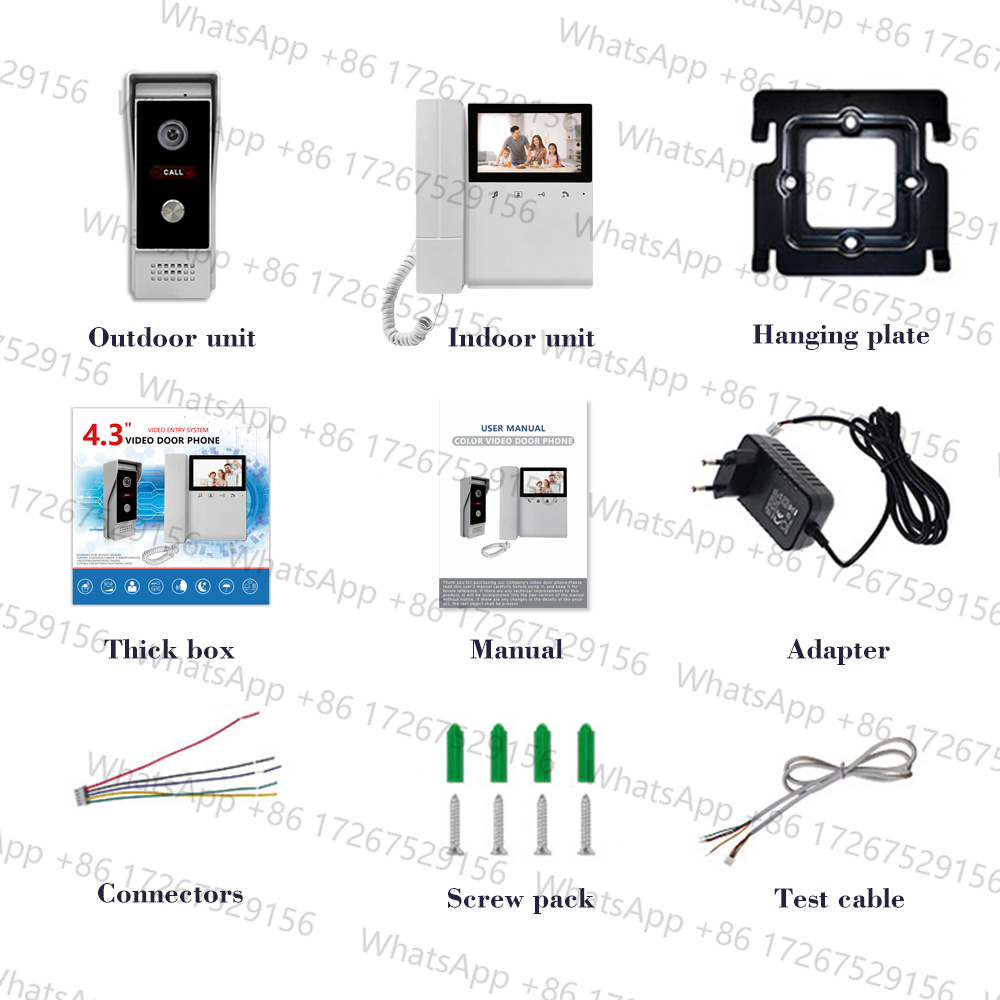 Monitor TFT de 4.3 Pulgadas, V - Peephole Camera Viewer reseña y precio
