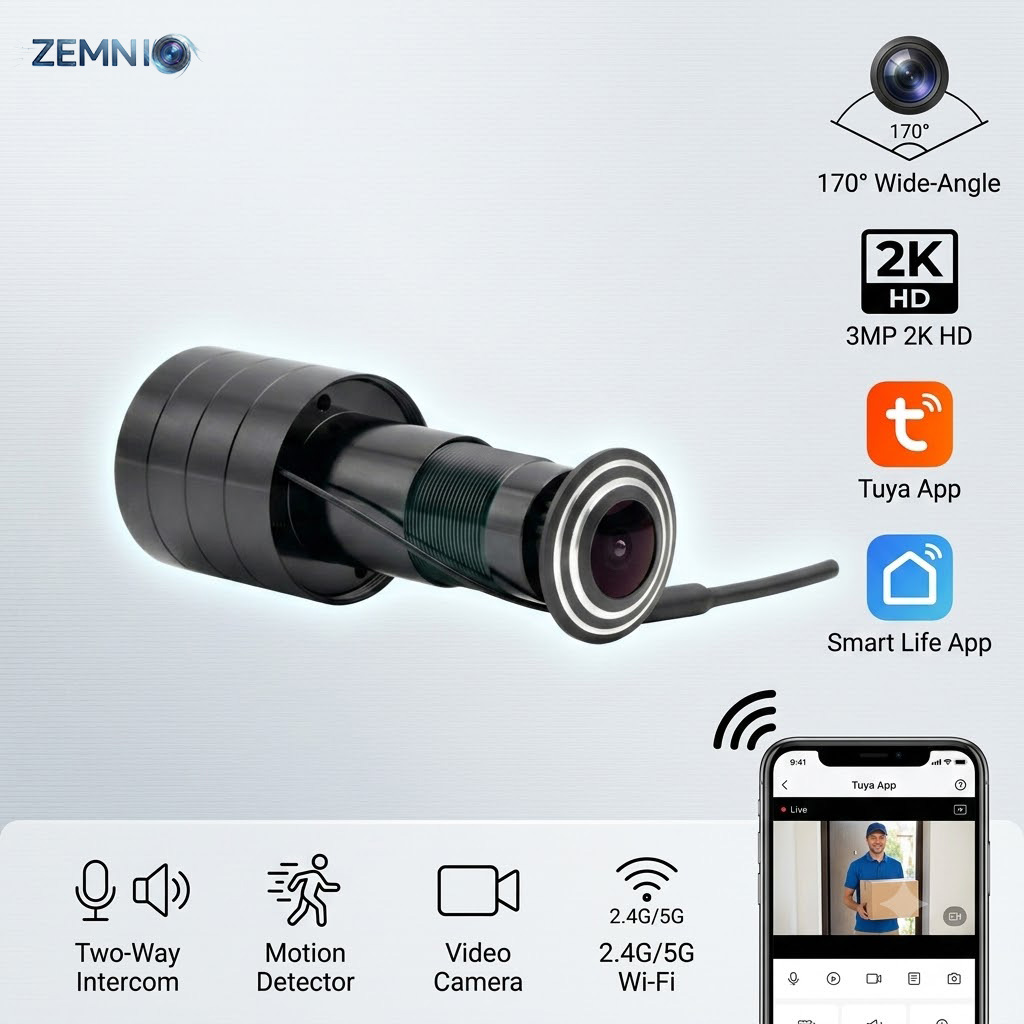 Cámara de Video WiFi para Miri - Peephole Camera Viewer reseña y precio