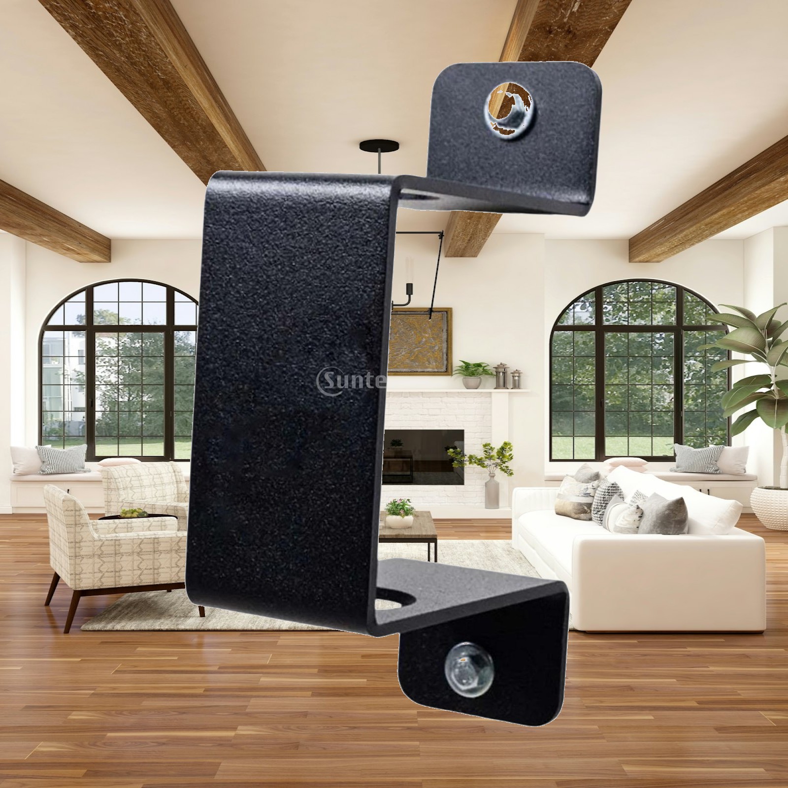 Soporte de pared para barra de - Home Security Training reseña y precio