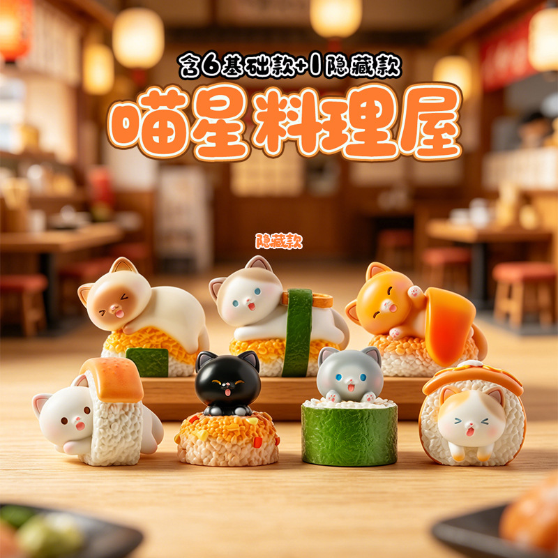 Caja Sorpresa Sushi Cat, Figur - Home Security Packages reseña y precio