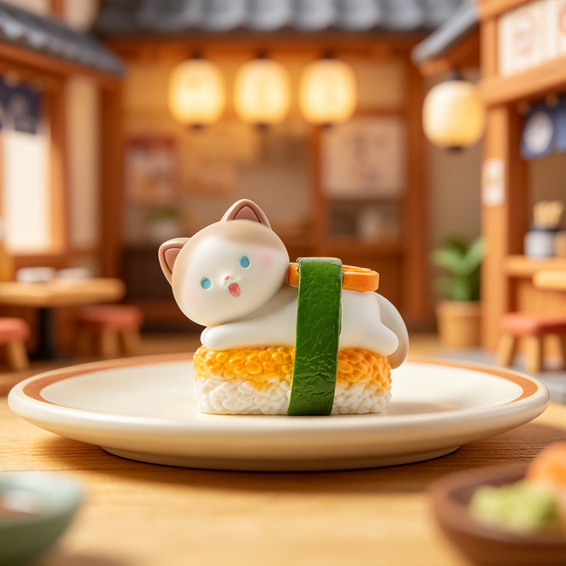 Caja Sorpresa Sushi Cat, Figur - Home Security Packages reseña y precio
