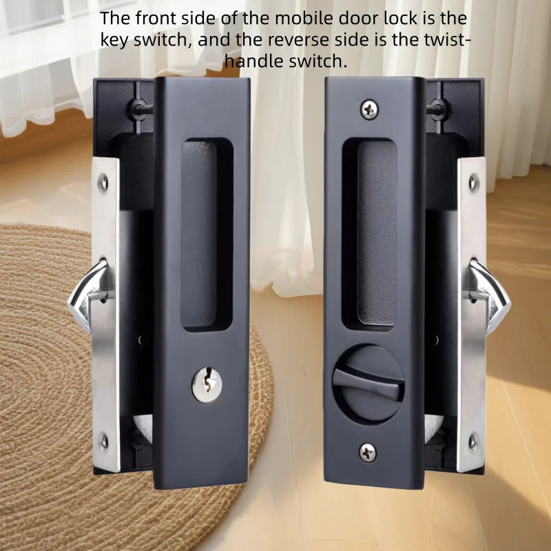 Cerradura de puerta corredera, - Home Security Door reseña y precio