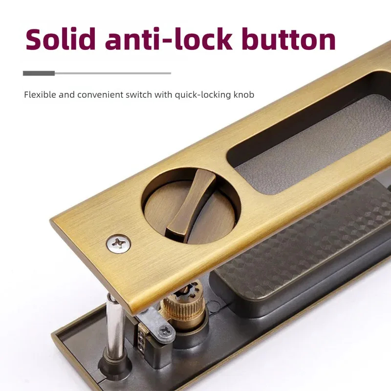 Cerradura de puerta corredera, - Home Security Door reseña y precio